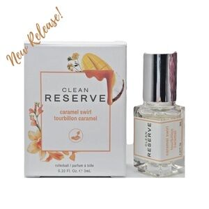 Clean Reserve Caramel Swirl Fragrance Oil Rollerball - .10 fl oz NIB
